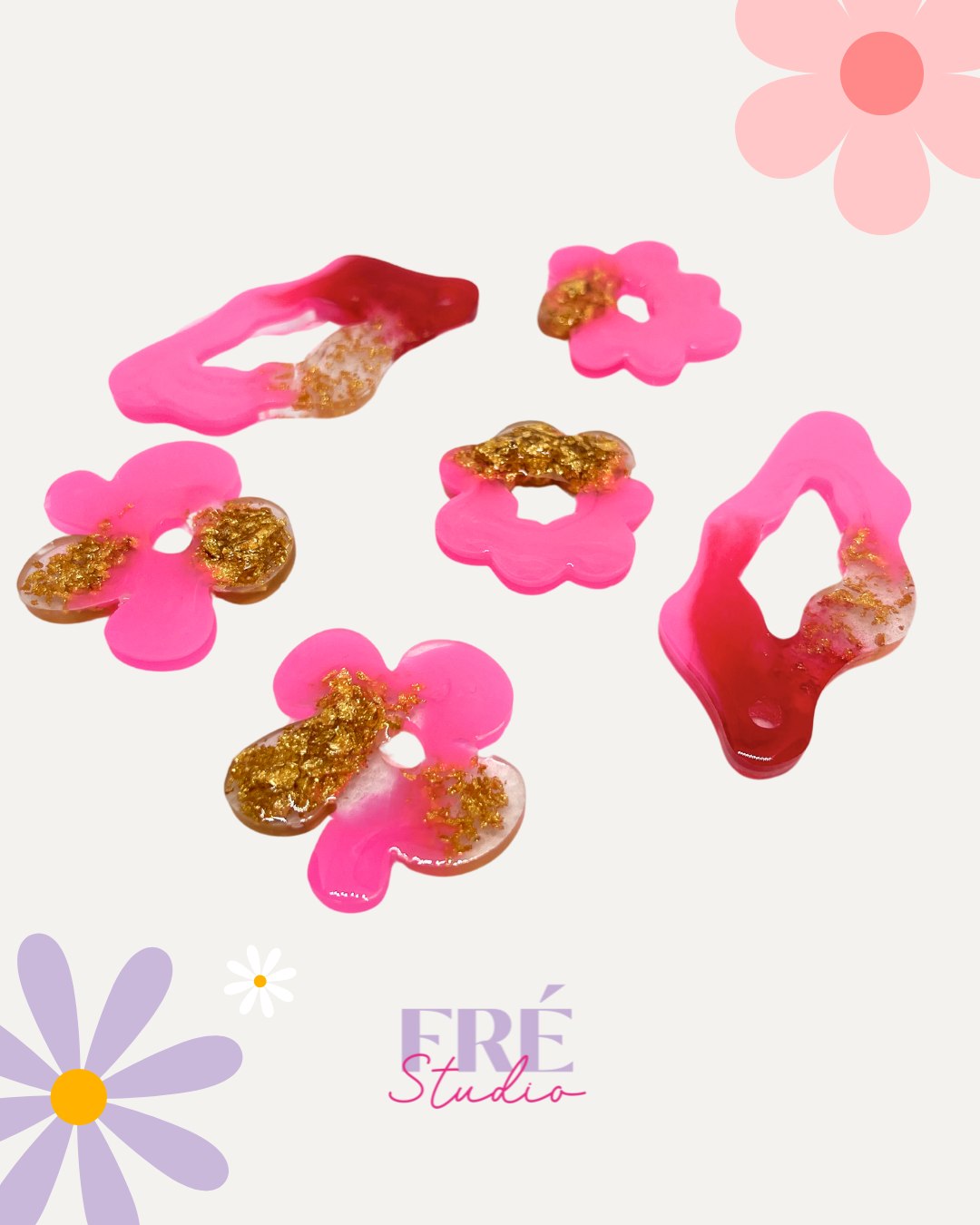 Bloomies Pink and Gold M