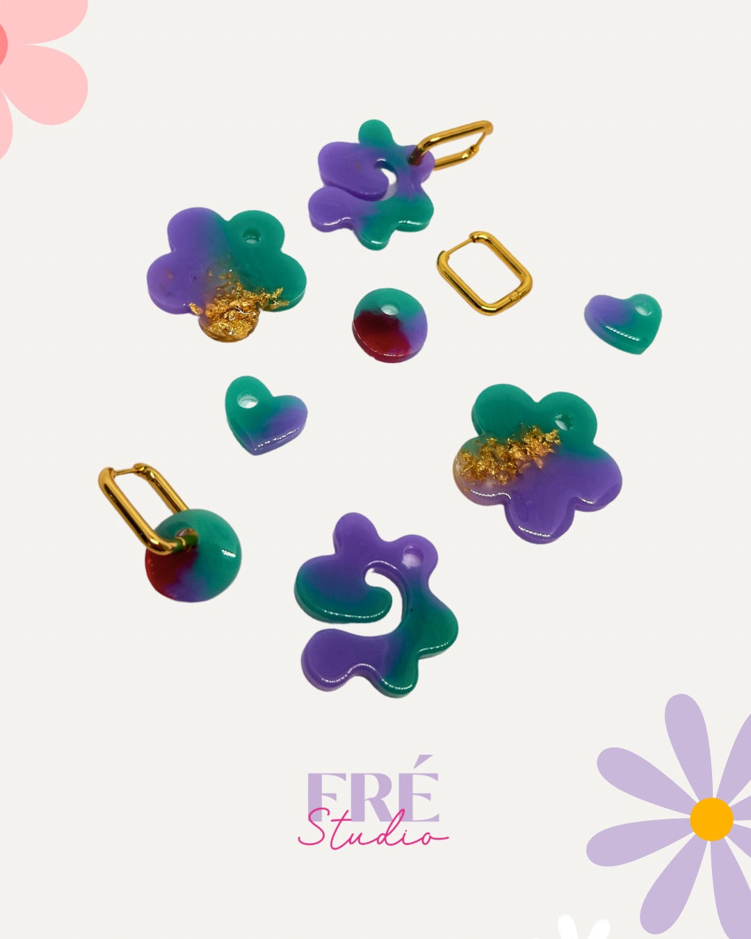 Twisties paars groen