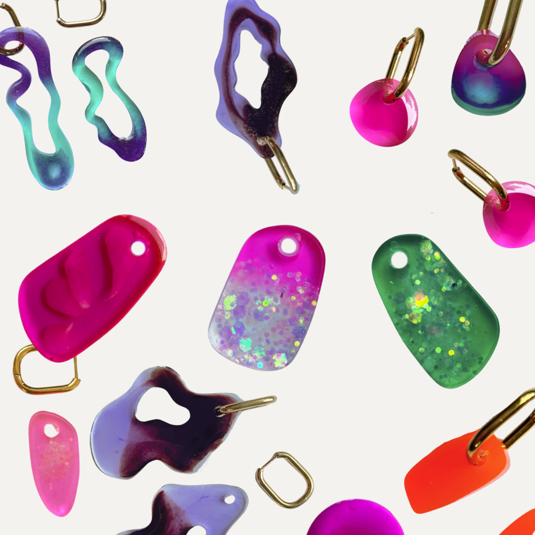 Statement Fien Purple Green