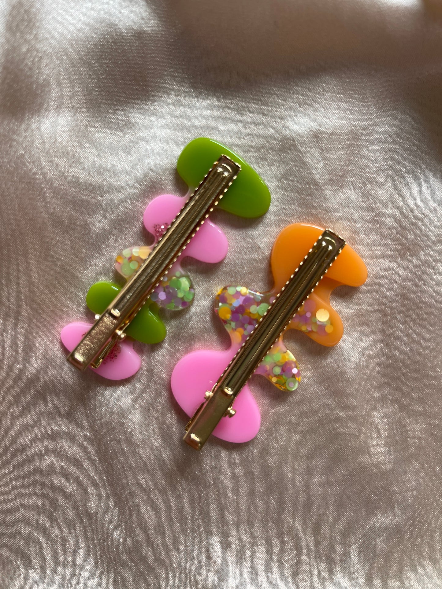 Hair clips POM